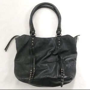 FRYE AND CO. Dallas Leather Tote - black